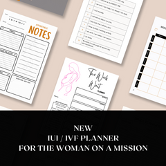 Embrace the Possibilities - An IUI/IVF Planner for Women on a Mission (Digital Download)