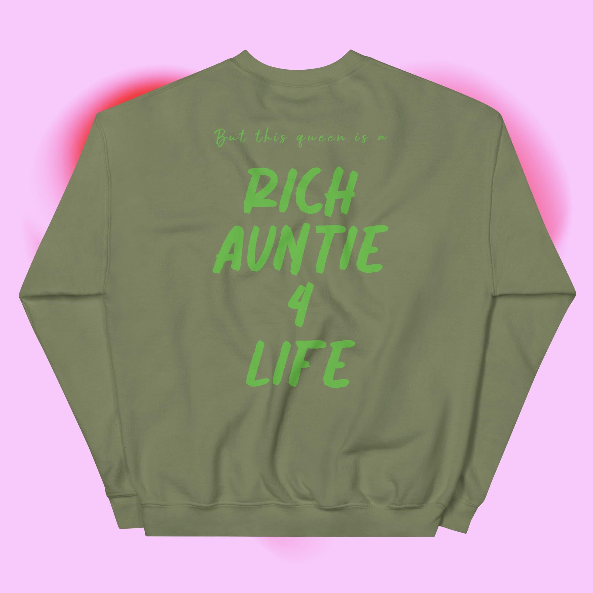 Rich Aunties - This Queen Sweatshirt