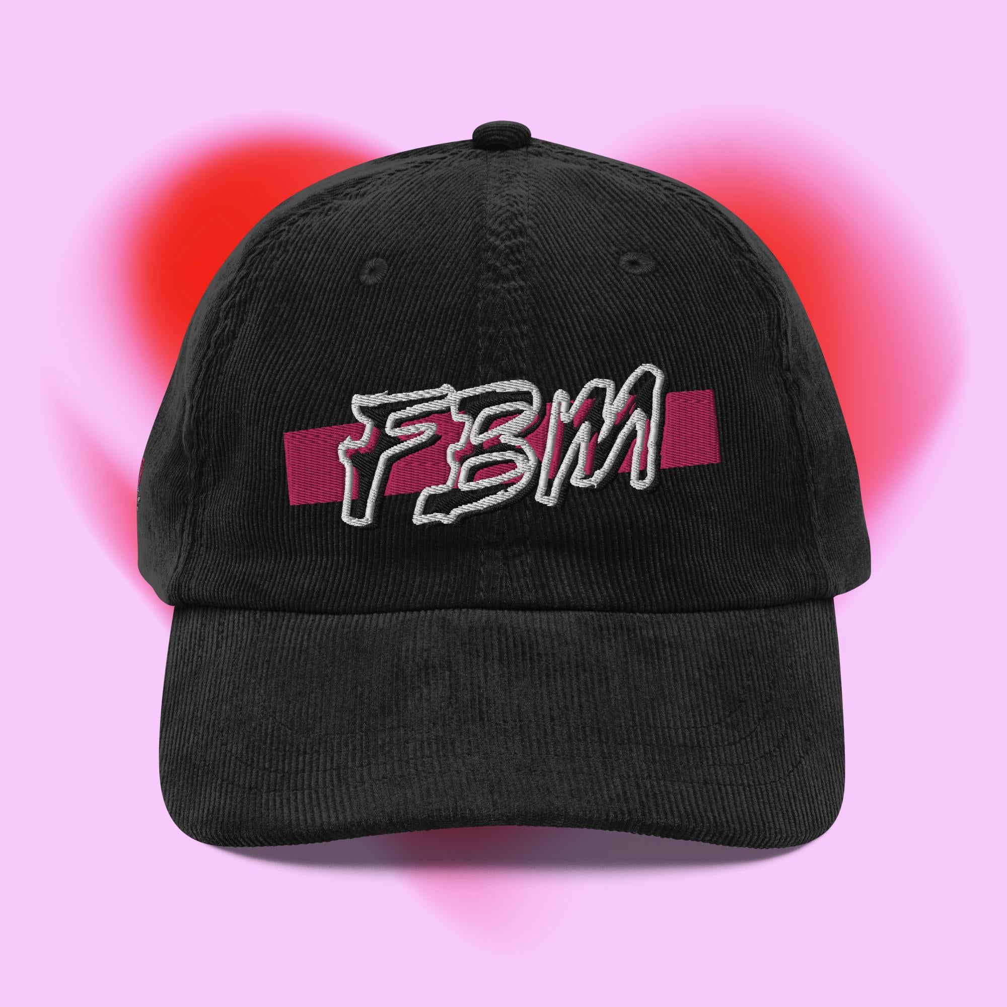 Fur Baby Mommas - 'FBM' Adjustable Corduroy Hat