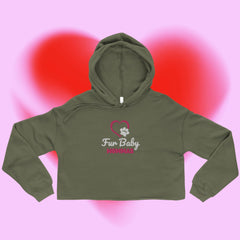 Fur Baby Mommas - Crop Hoodie