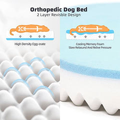 Fur Baby Memory Foam Beds with Sides