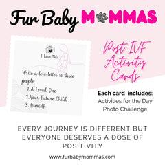 IVF Warriors - A Dose of Positivity Post IVF Activity Cards