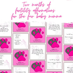 IVF Warriors - A Dose of Positivity Fertility Affirmation Cards