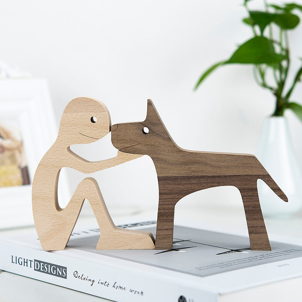 Fur Baby Mommas - Handmade Wood Sculptures