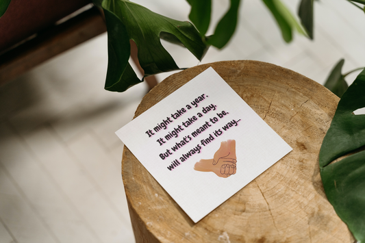 IVF Warrior Support Cards - "We Got You"