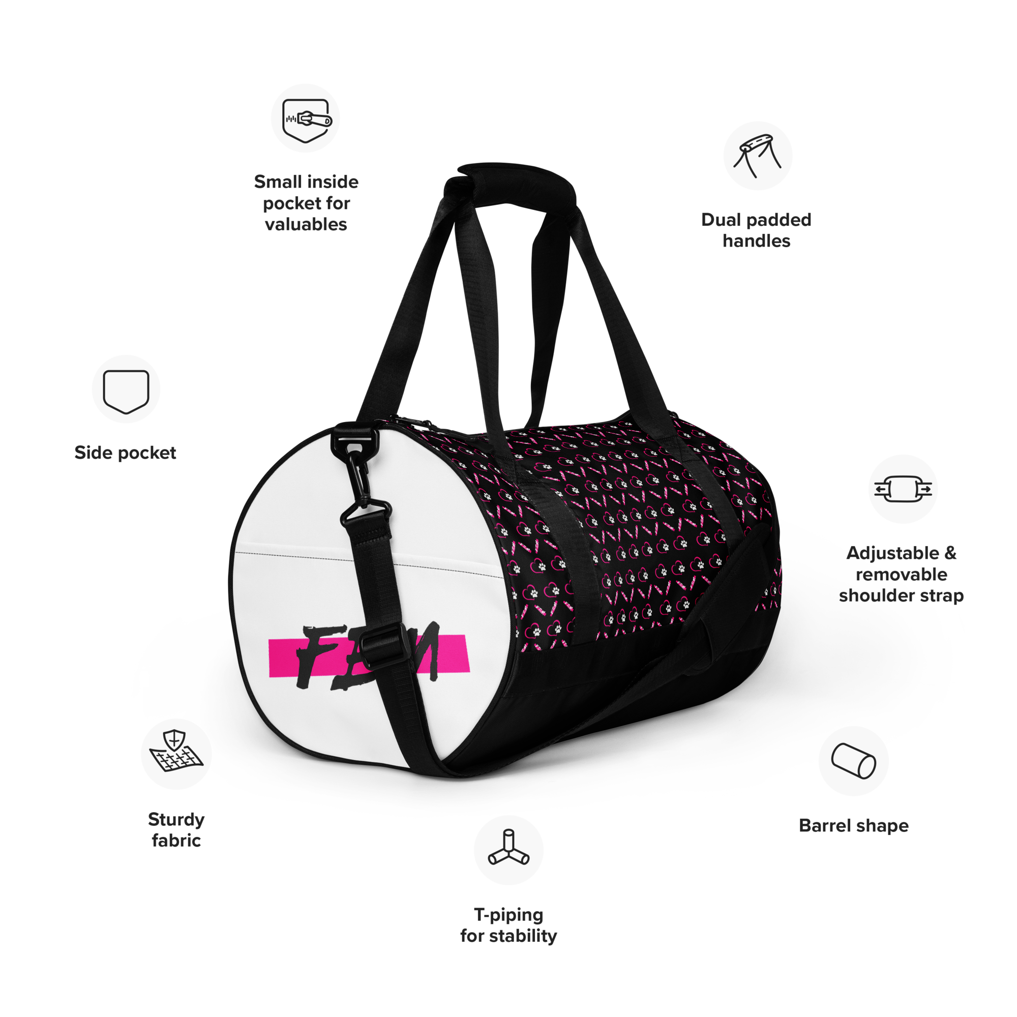 Fur Baby Mommas - Gym Bag