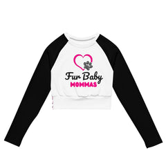 Fur Baby Mommas - Long Sleeve Crop Top