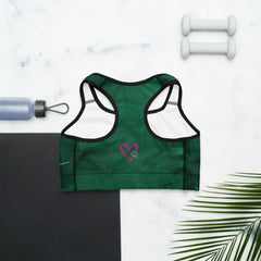 Fur Baby Mommas - Emerald Sports Bra