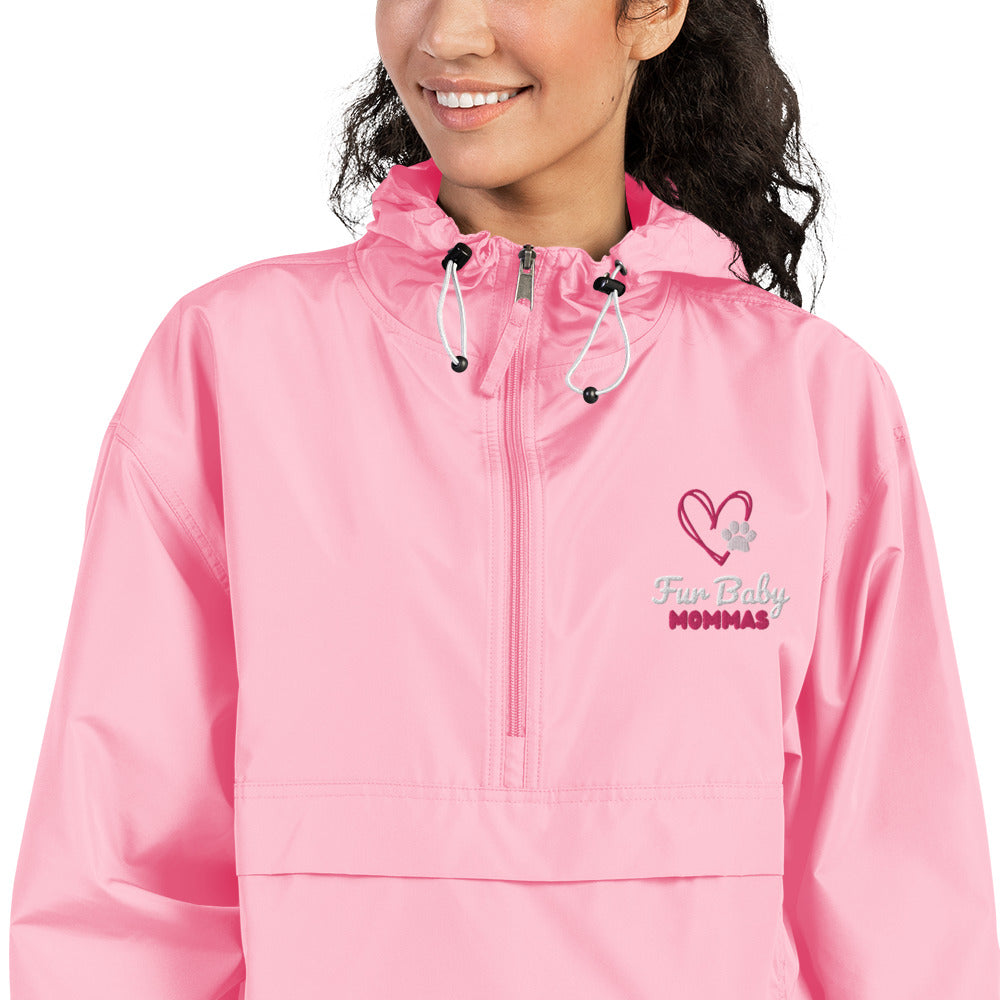 Fur Baby Mommas - Windbreaker with Attached Bag