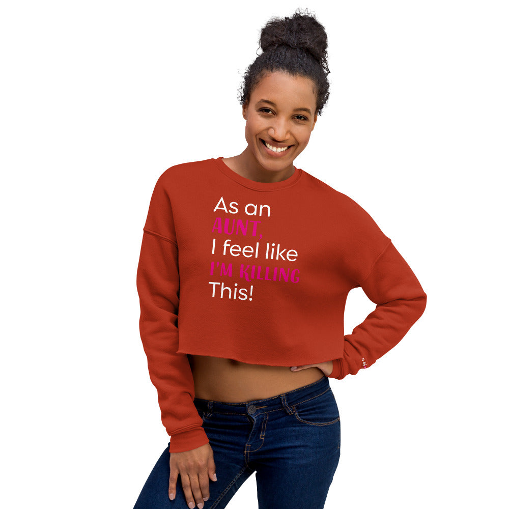 Rich Aunties - Crop Sweatshirt