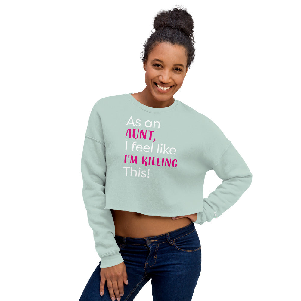 Rich Aunties - Crop Sweatshirt