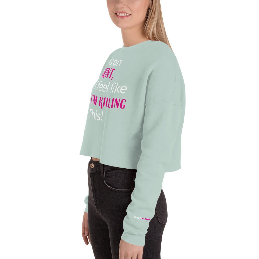 Rich Aunties - Crop Sweatshirt