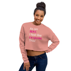 Rich Aunties - Crop Sweatshirt