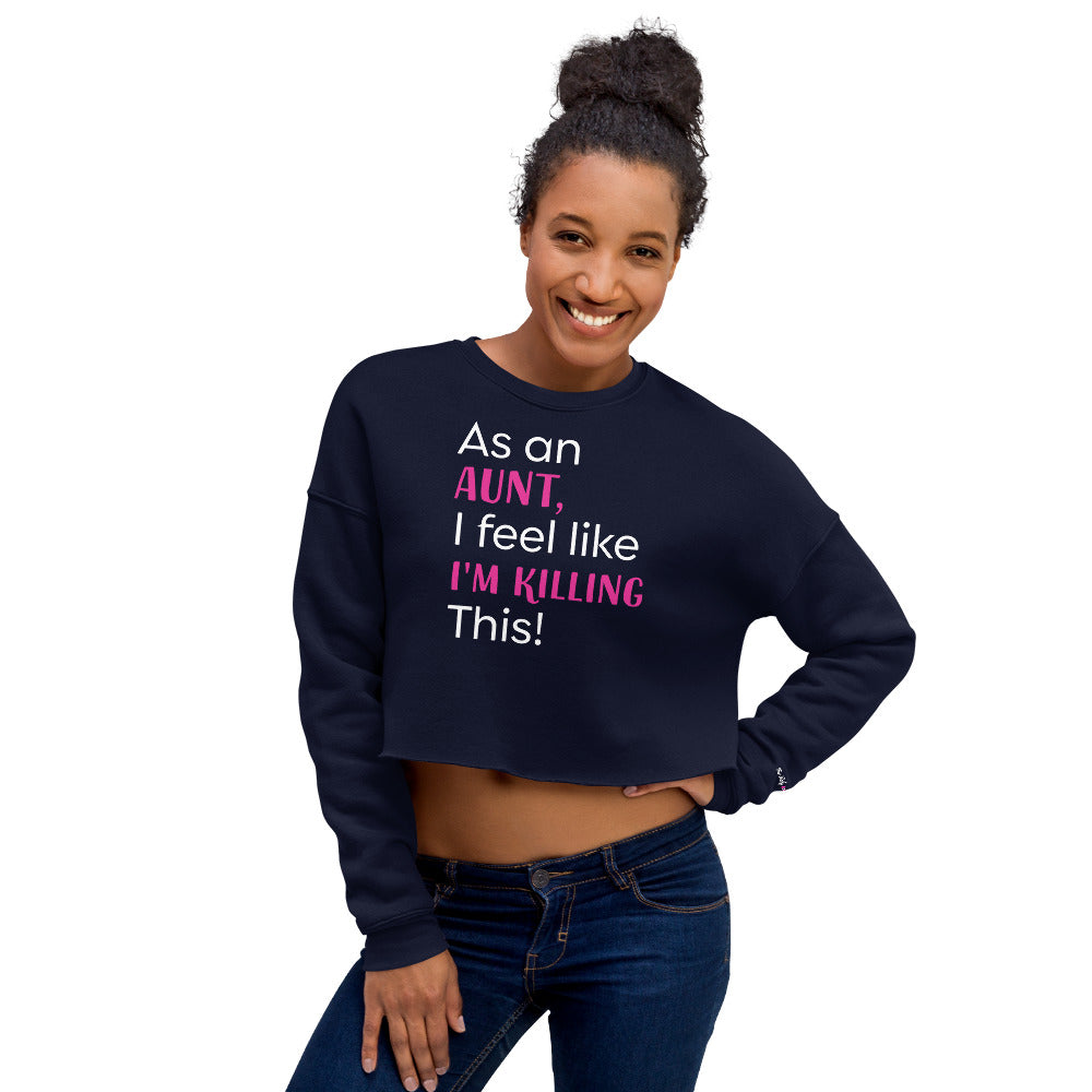 Rich Aunties - Crop Sweatshirt